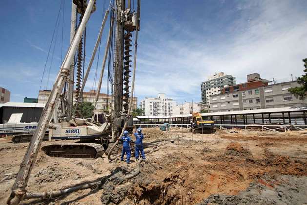 Início das obras | MEDPLEX - Torre Sul – Salas Comerciais	no  Centro do Eixo Hospitalar  - Porto Alegre - Rio Grande do Sul